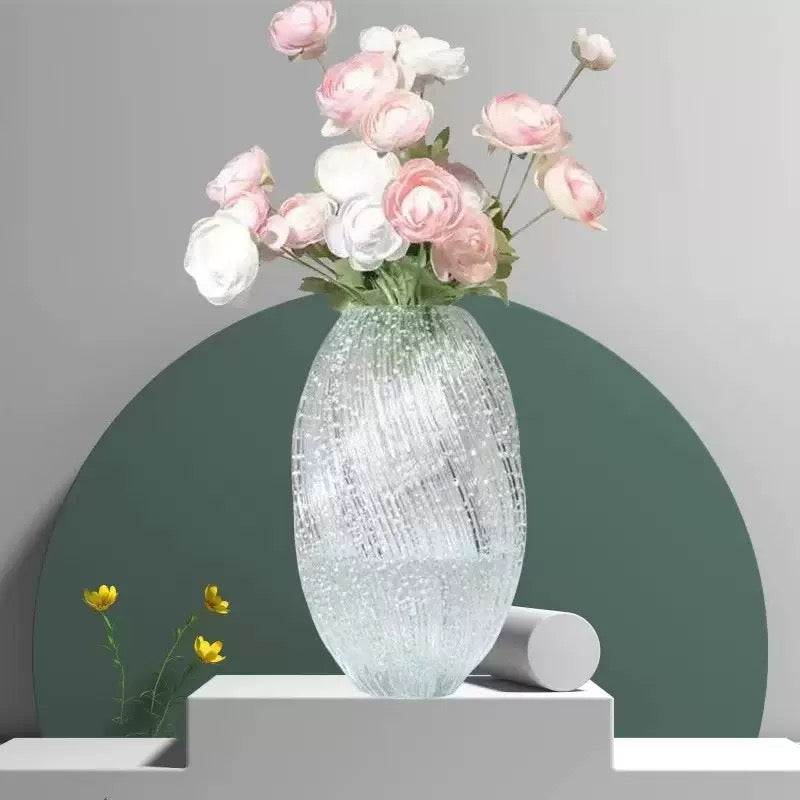Luminous Glass Vases
