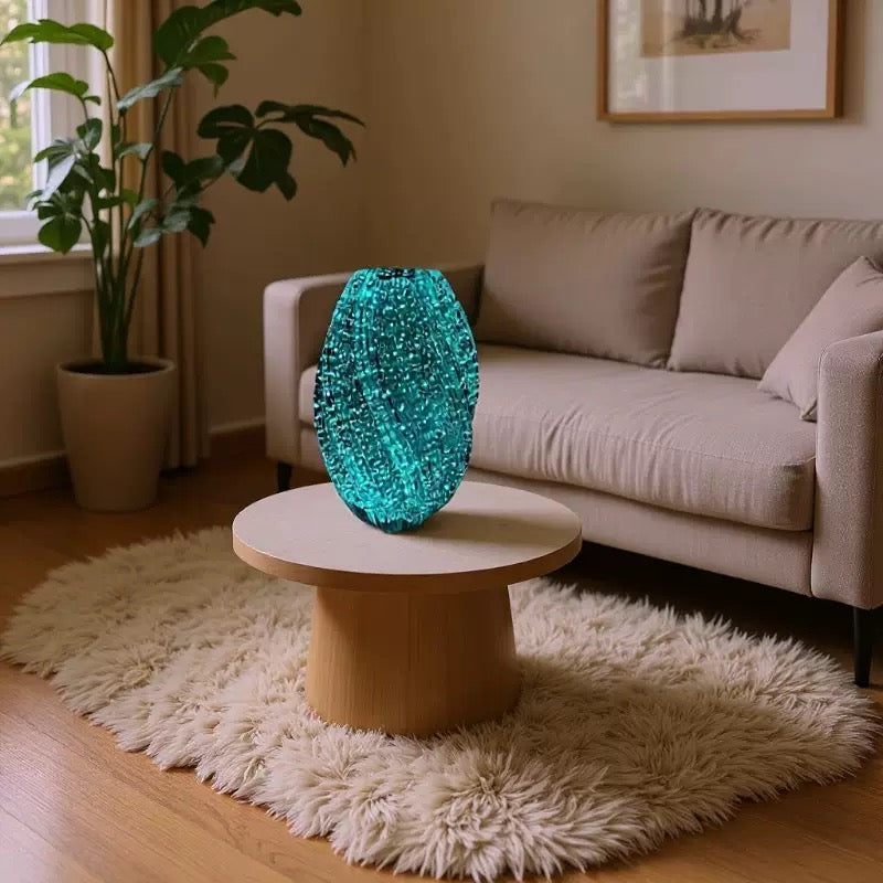 Luminous Glass Vases