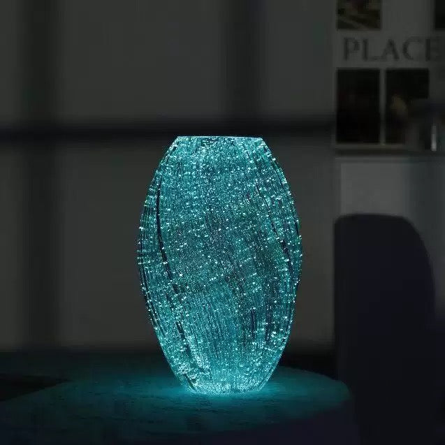 Luminous Glass Vases