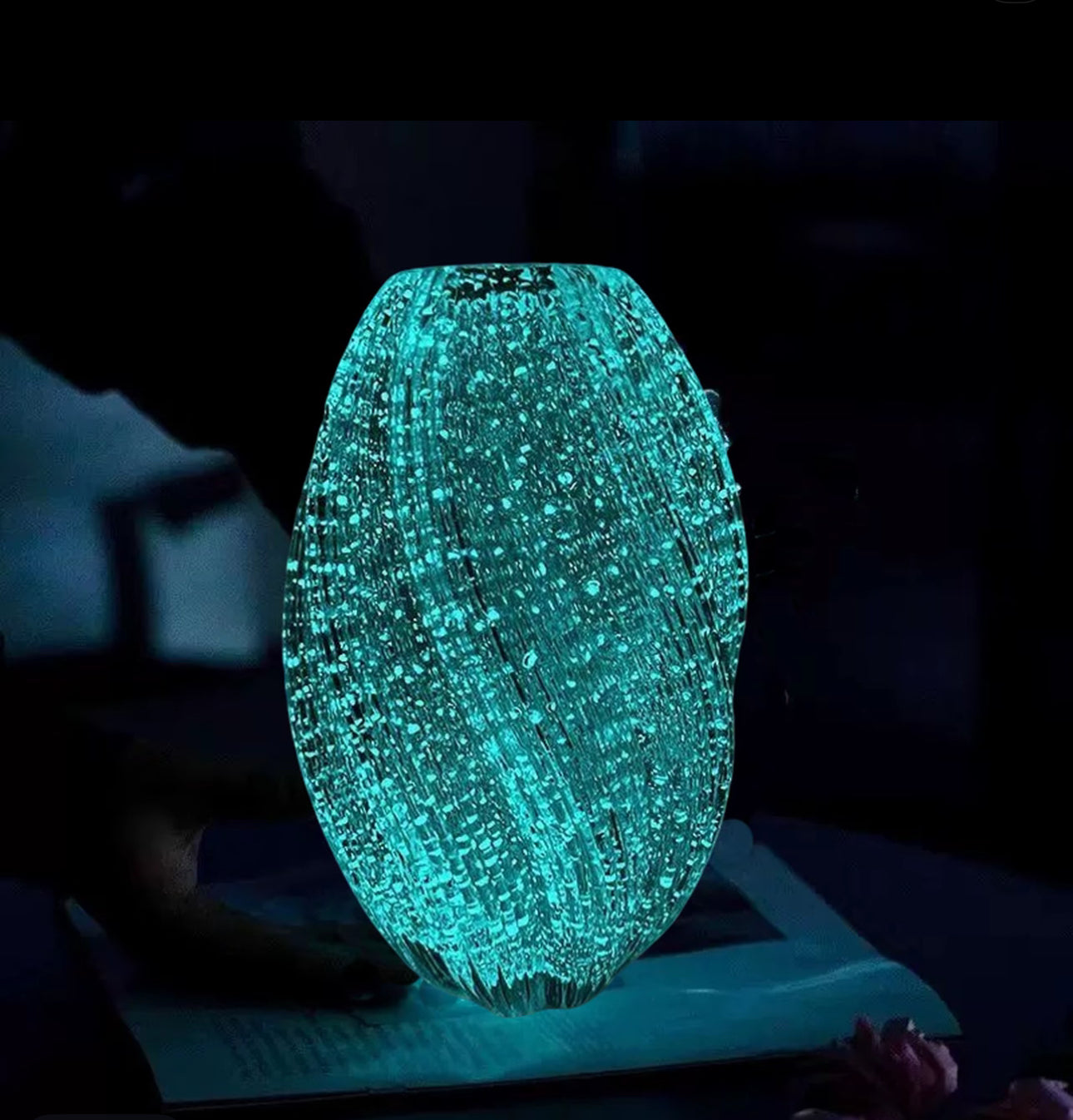 Luminous Glass Vases